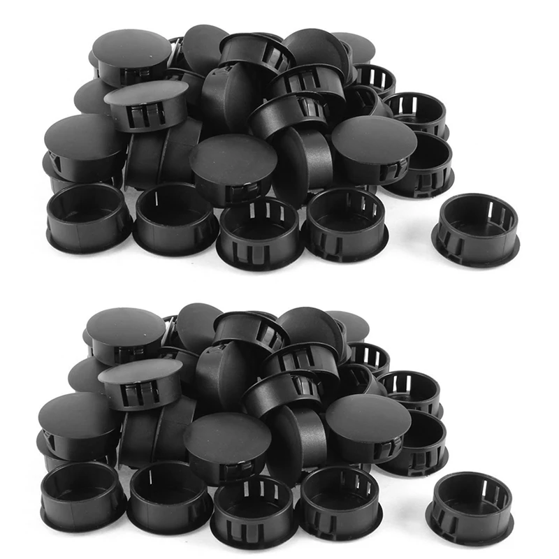 

Горячая Распродажа, стандартная пластиковая блокировочная панель, отверстие для заглушек, Диаметр 2,5 см, 25 мм Черный