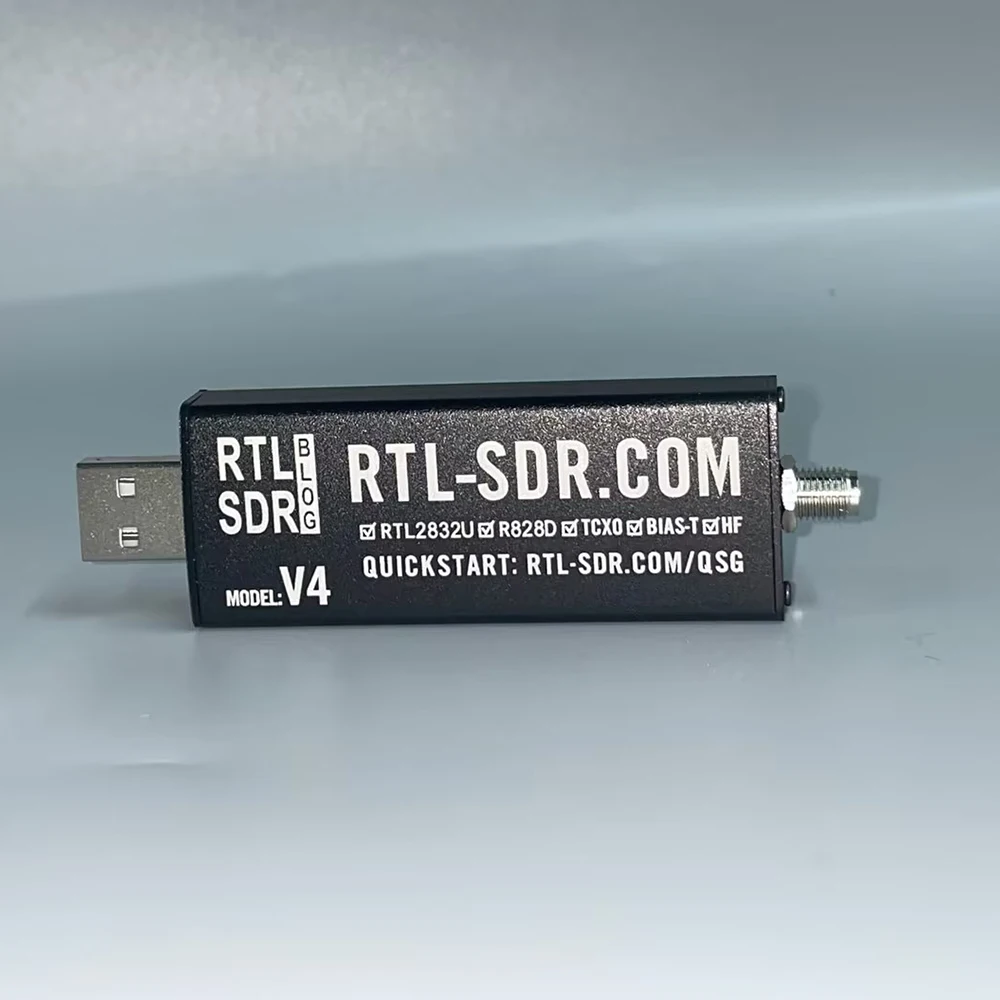 Фото SA6 SDR-V4 Blog RTL SDR V4 R828D RTL2832U 1PPM TCXO SMA RTLSDR Программно-конфигурируемое радио с универсальной дипольной антенной №3