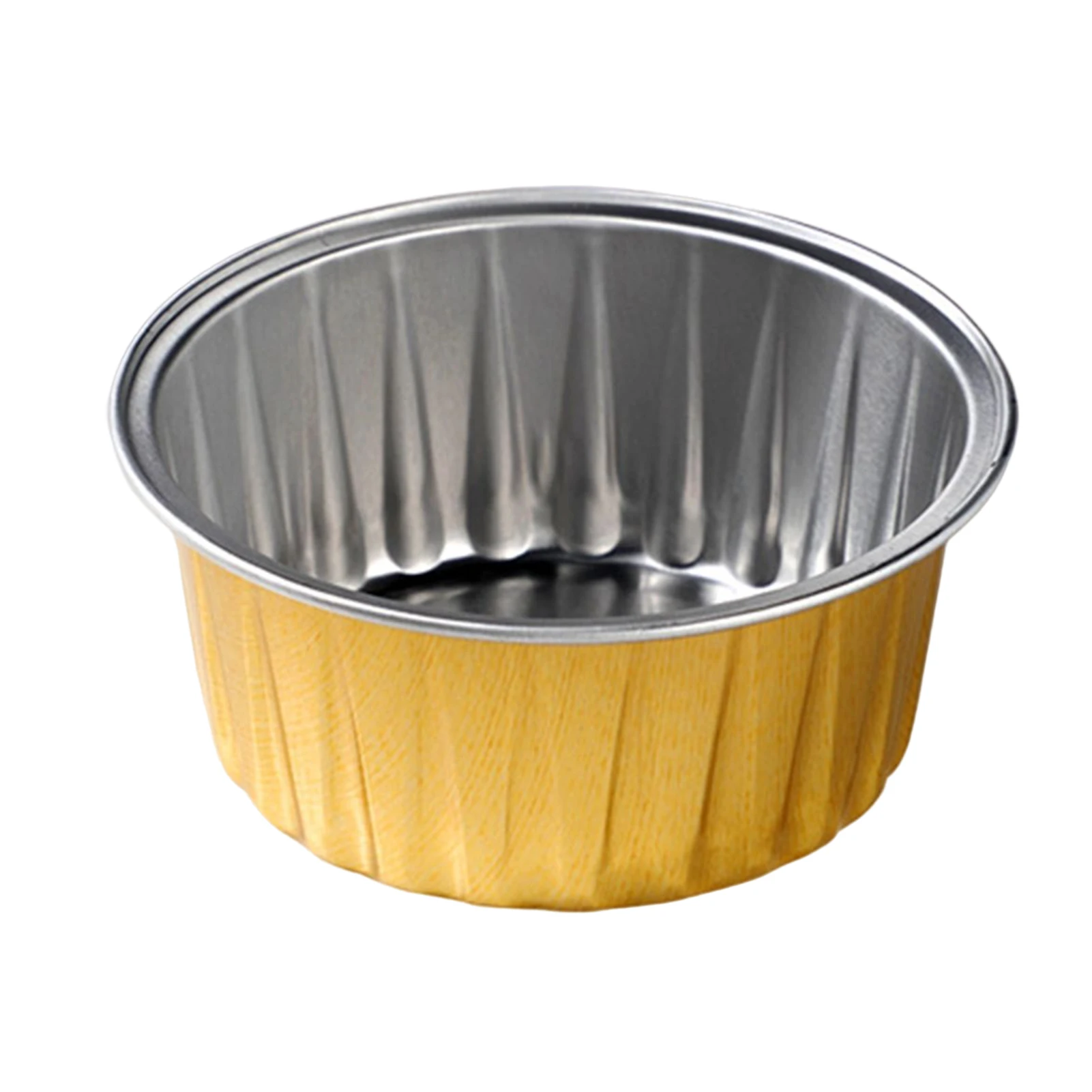 Little Tinfoil Pudding Cups Premium Quality Evenly Heated Cup for Party Camping Cooking