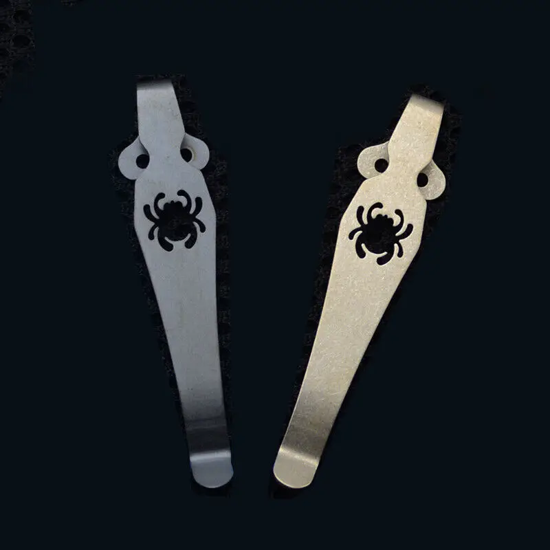 

1 шт. TC4 карманный зажим для Spyderco C10/C11/C81 винт + инструмент Spyderco 2 цвета случайный