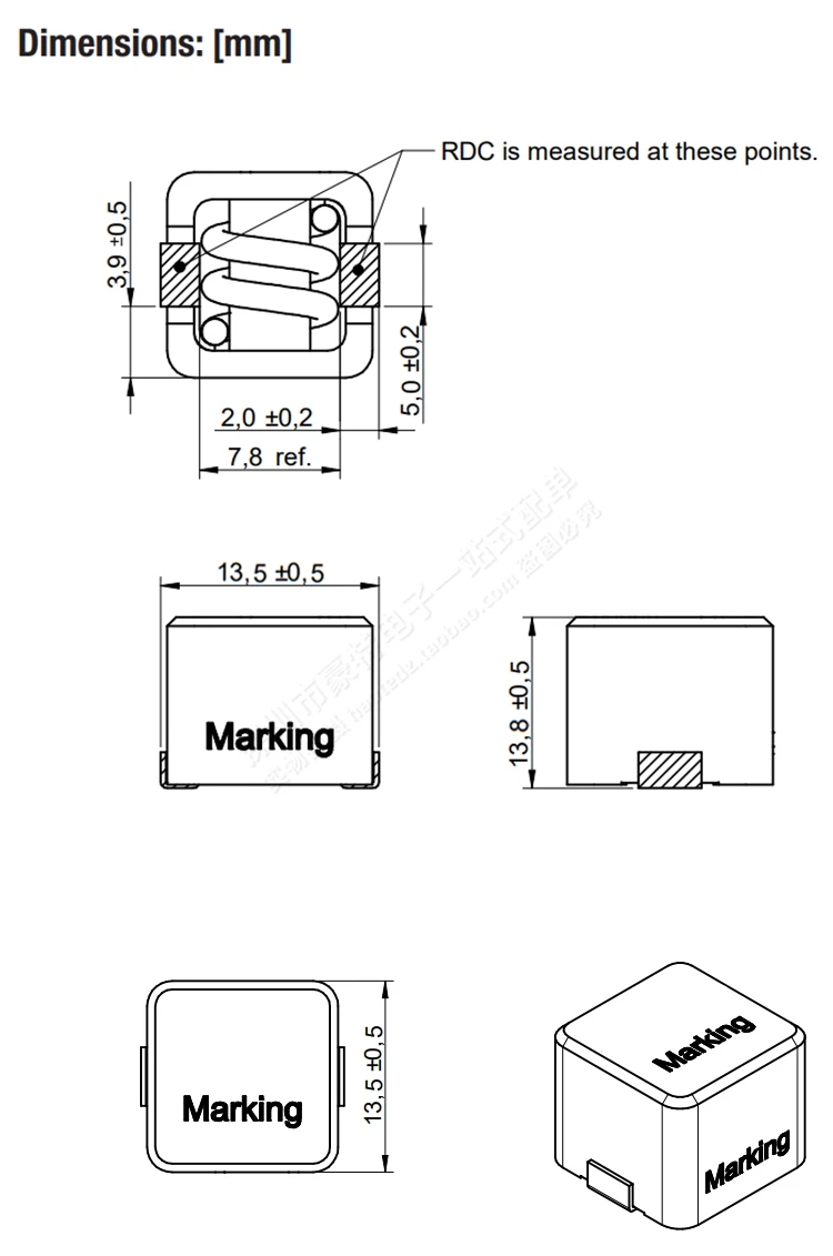 10 шт./SINC1313-470M патч интегрированный 47UH 5A сильноточный высокочастотный фильтр