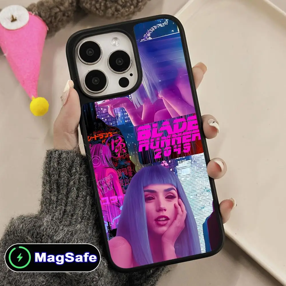 Фото Чехол Ana de Armas для мобильного телефона для iPhone 17, 16, 15, 14, 13, 12, 11 Air Pro Max Plus Magsafe, матовая поверхность, красочный чехол, роскошный №2
