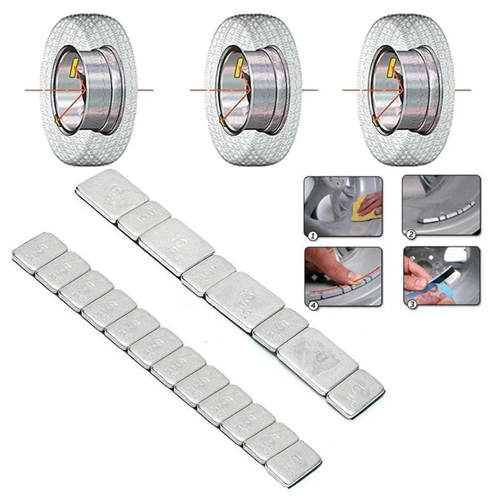 HOT Wheel Balance Weight Adesivo Para Adhesive Peso Balanceador Pneu Roda BalancingTyreTpresasStickyHeavy Bloco Caminho