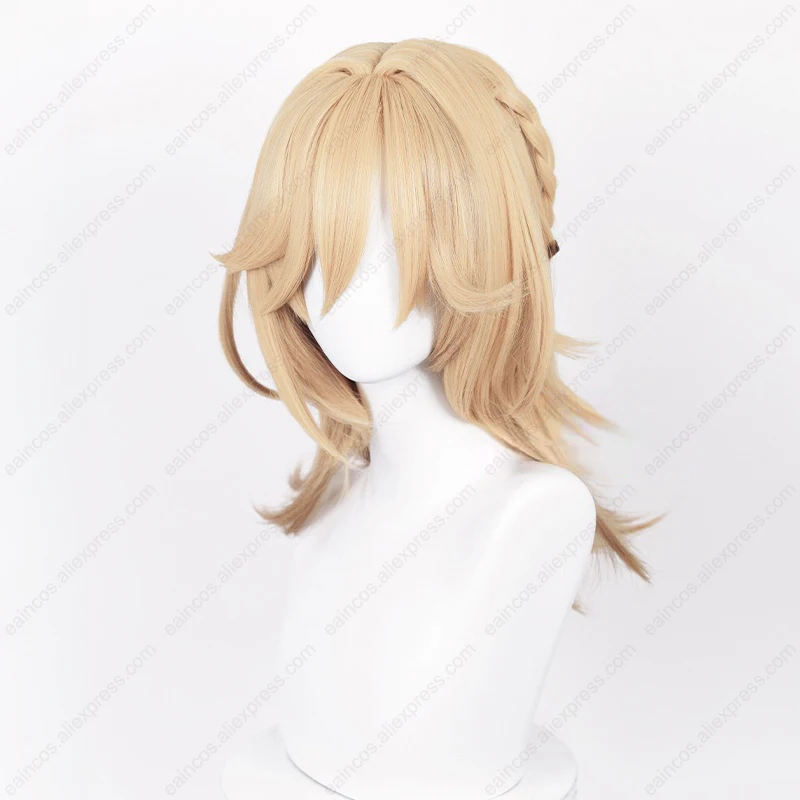 Kaveh парик для косплея 50 см длинные льняные золотые фотообои термостойкие