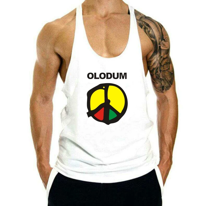

Лидер продаж, модная летняя коллекция 2024 года, Высококачественная короткая хлопковая майка без рукавов Майкла Джексона Olodum, мужская майка