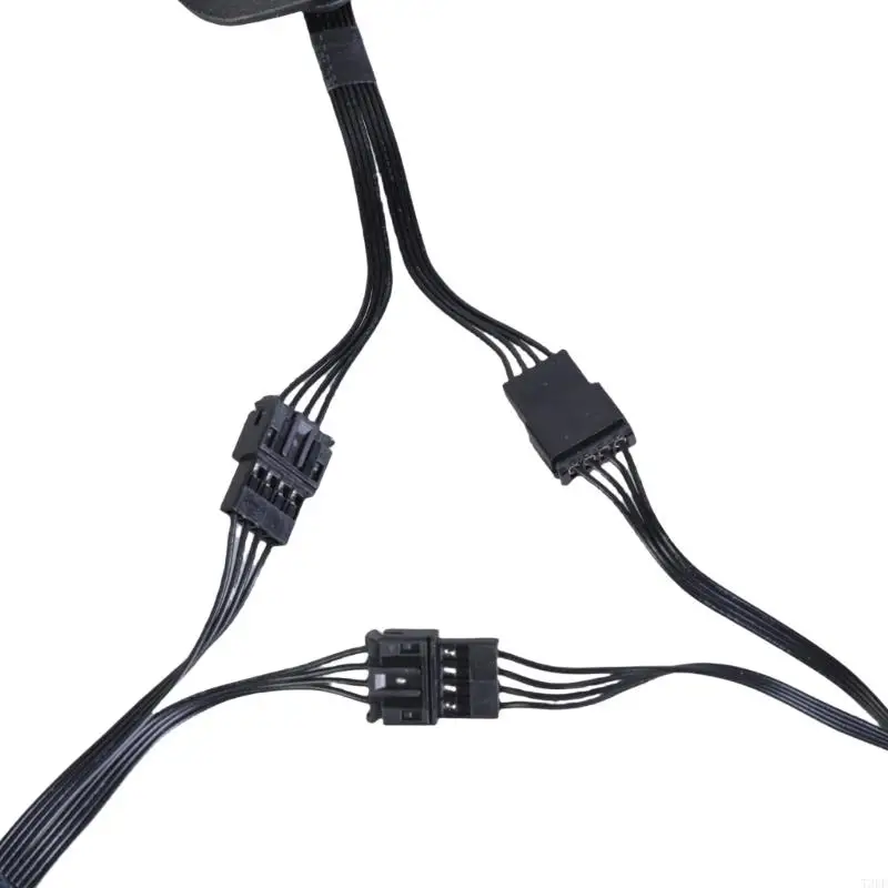 T3EE 3PCS 80 мм 4PIN ГААССКАЯ ВАНКА ДЛЯ RTX3060 Эффективное охлаждение и усиливает