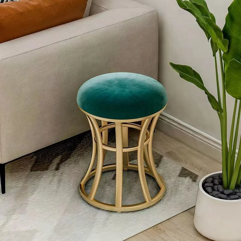 S Bedroom Living Room Sofa Stools Ottomans Velvet Cushion