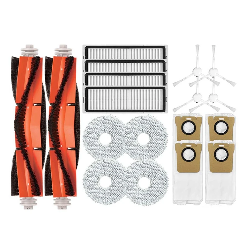 

For Dreame L10S Ultra / Xiaomi Mijia Omni B101CN All-In-One Robot Vacuum Main Side Brush Hepa Filter Mop Dust Bag