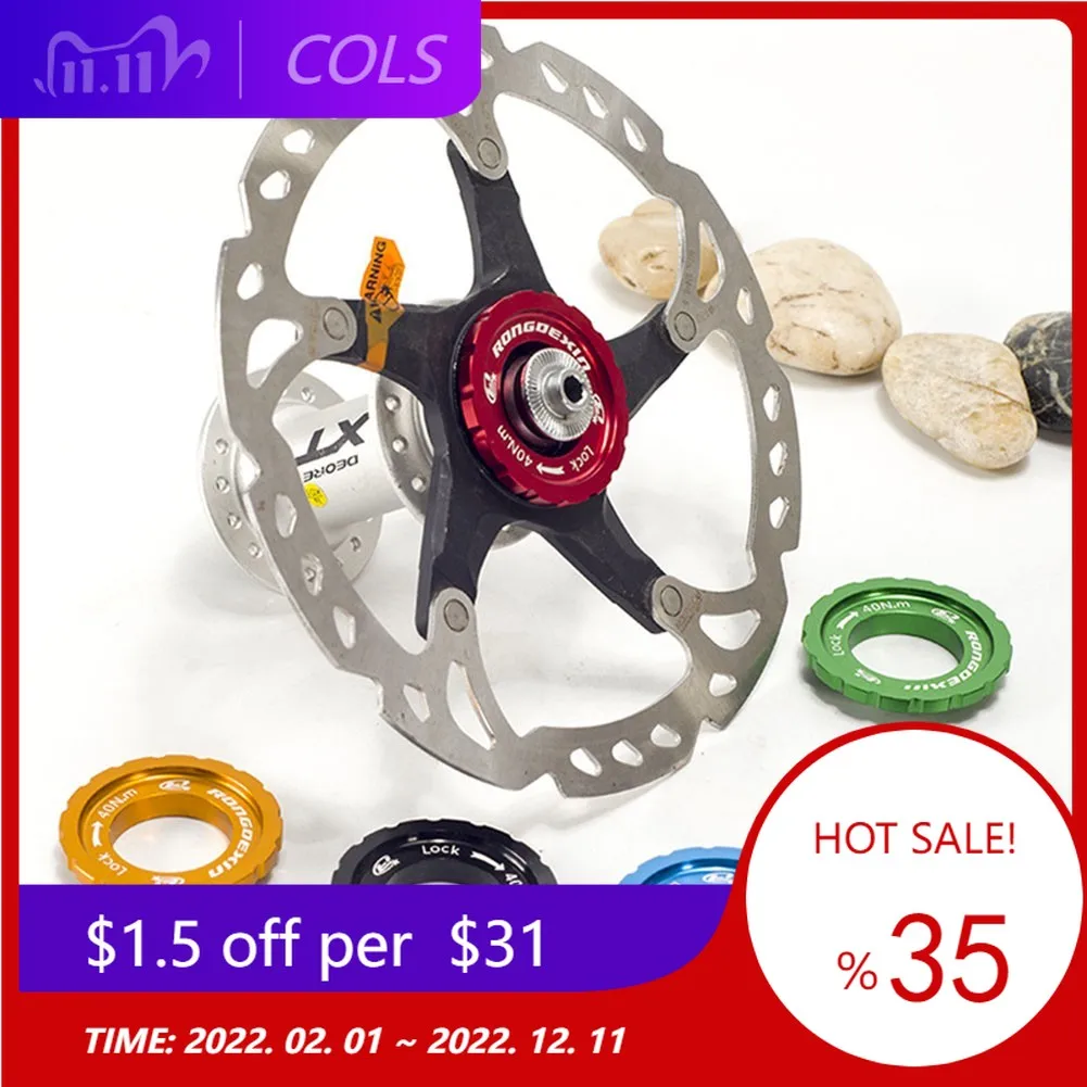 

1pc Bike Hub Disc Brake Adapters MTB Cycling Centerlock Rotor Conversion Aluminum Alloy Multi-colors Bicycle Parts Accessories
