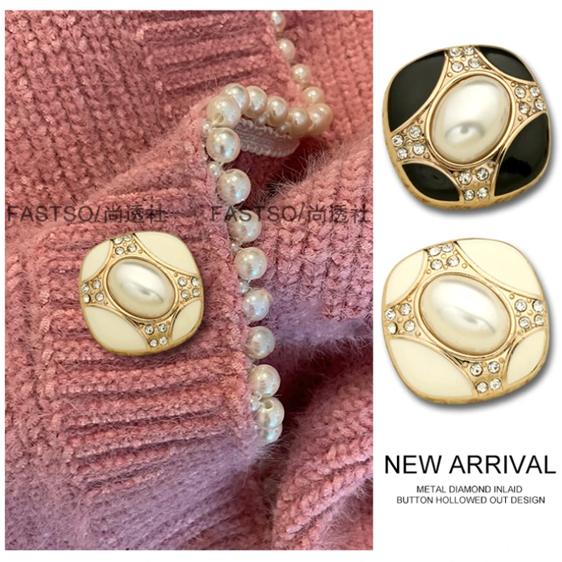 6 шт. декоративное модное квадратное пальто на пуговицах для одежды Женская