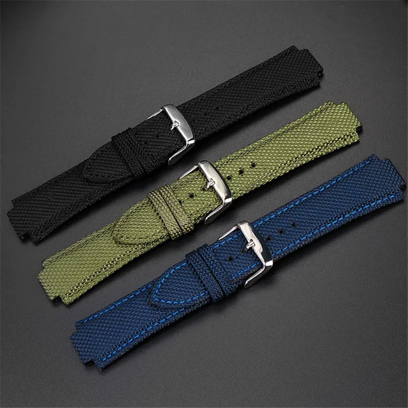 Передний нейлоновый задний ремешок для часов из натуральной кожи Casio
