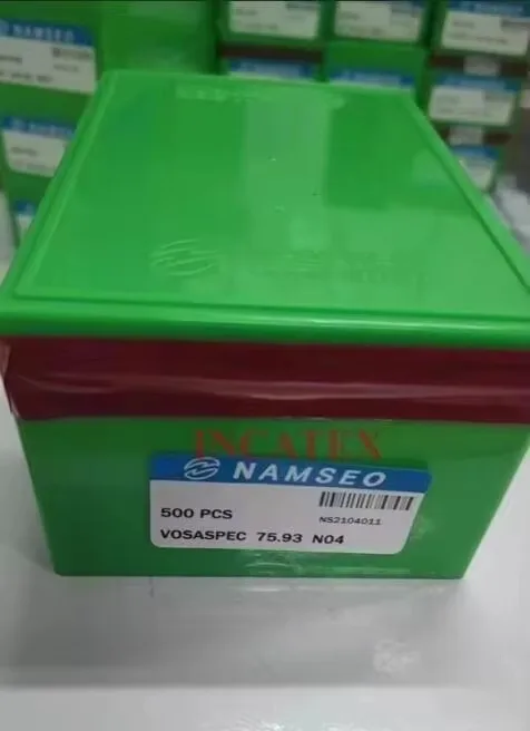 Фото 500 шт. оригинальных корейских вязальных игл NAMSEO VOSASPEC 75.93 N04 для китайских вязальных машин SHIMA SEIKI №4