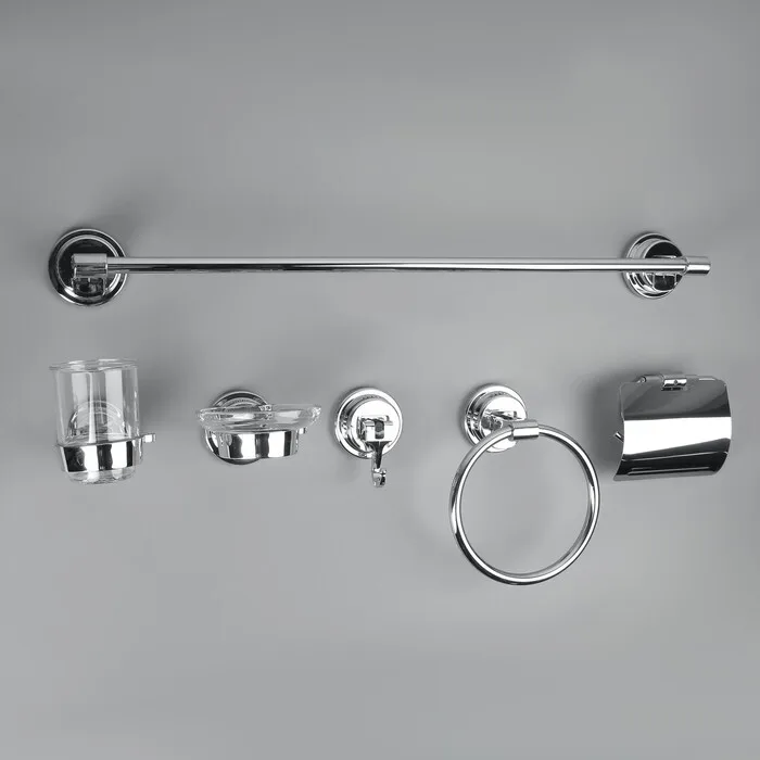 Набор для ванной комнаты на присосках 6 предметов |