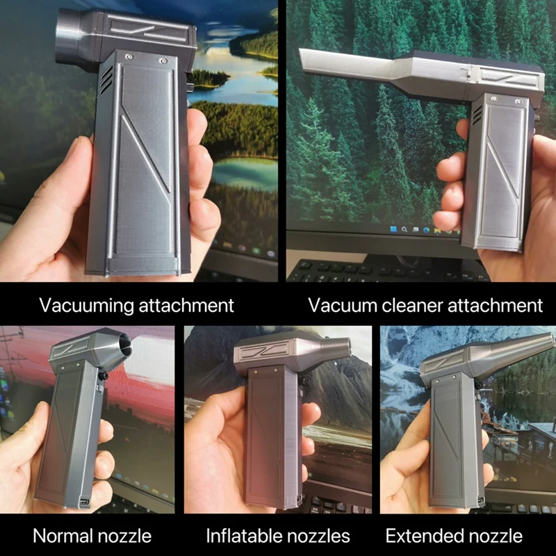 Мини турбо-вентилятор с сильным внешним видом 110000 мощный высокоскоростной