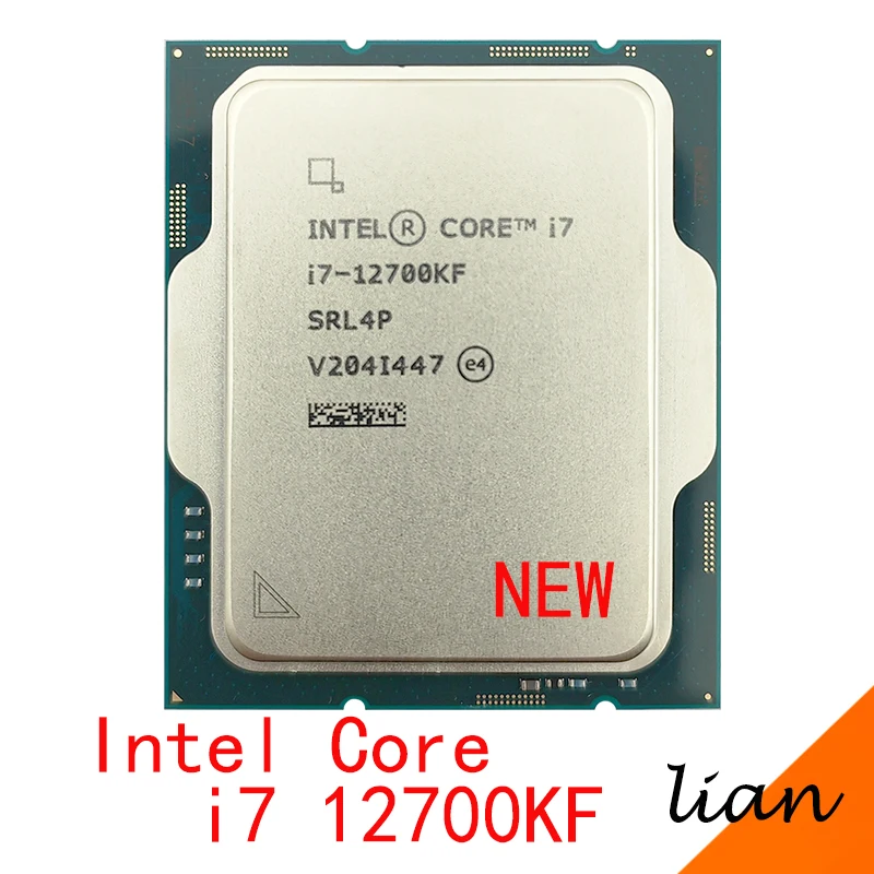 Процессор Intel Core i7-12700KF NEW i7 12700KF 3 6 ГГц двенадцатиядерный двадцать потоков