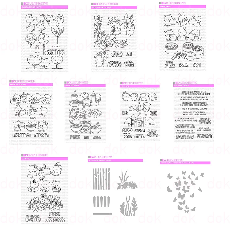 

Cute Animal Cutting Die Stamps Stencil Scrapbook Diary Decoration Stencil Embossing Template DIY Greeting Card Handmade New 2023
