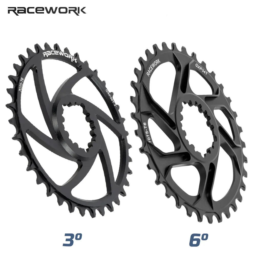Racework Шатун 170 мм 175 мм Велосипедная звезда 32T 34T 36T 38T Велосипед MTB Crown Совместимые для бренда SRAM SHIMANO.