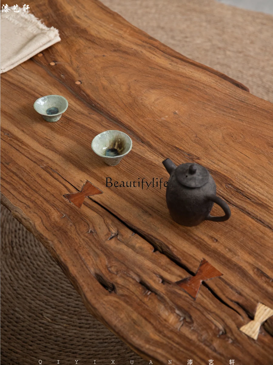 Ваби Песчаный ветер полностью твердый деревянный чайный столик с татами