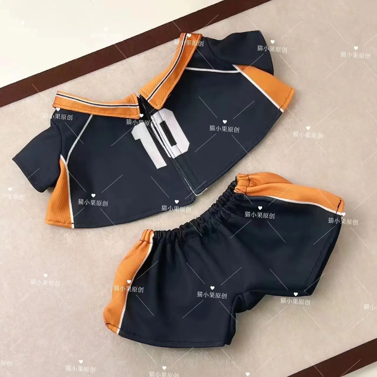 Аниме Haikyuu! Костюм для косплея Shoyo Hinata 40 см плюшевая кукла наряд одежда мягкие