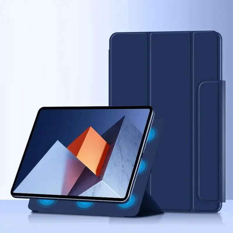 Умный магнитный чехол для Huawei MateBook E 12 6 дюймов 2022 DRC-W58 Tablet PU Smart Stand Cover