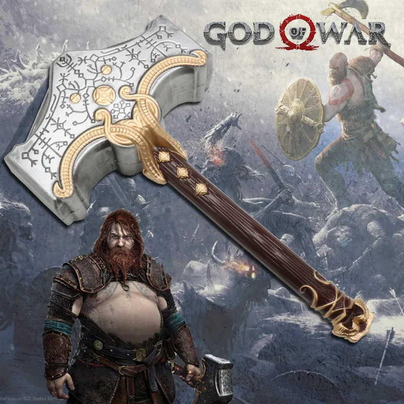 God of War Mjollnir Blades Athena Kratos Chaos Blade Weapon Левитанский топор Пенополиуретана Меч Катана