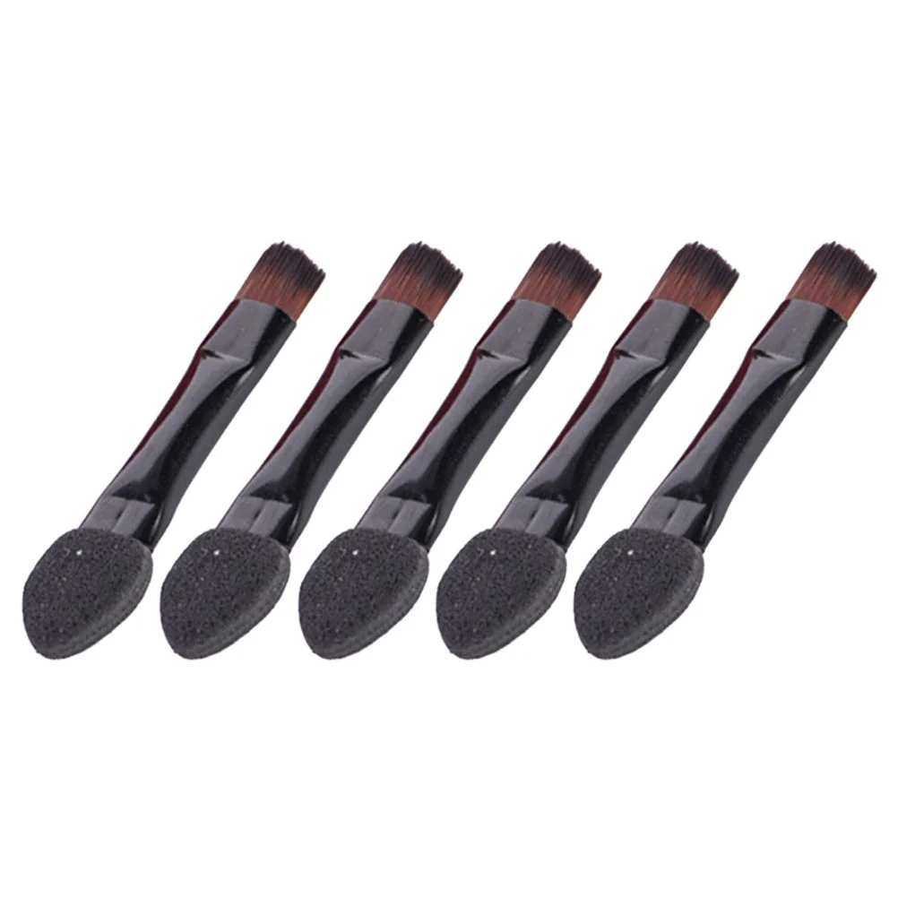 

Brush Eye Makeup Brushes Sponge Eyeshadow Shadow Applicator Sided Double Applicators Set Eyeliner Miniprofessional Tip