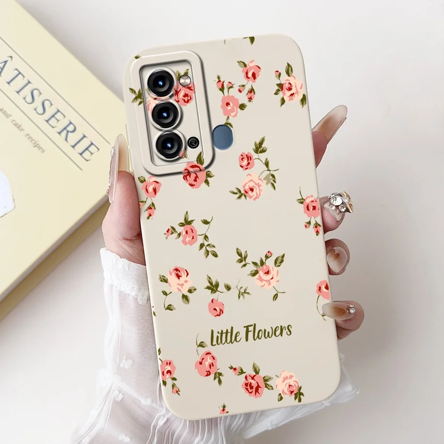 For Itel P38 S17 Case S661W Shockproof Cover Cute Cartoon Panda Soft Silicone Matte Fundas Vision 3 Vision3 Phone Cases