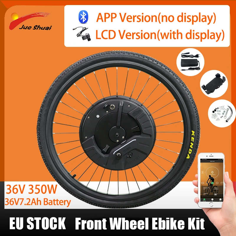 

36V 800W E-Bike Front Wheel Electric Bicycle Conversion Motor Kit 27.5/29 / 700C Electric Bicycle Front Wheel Max Speed 40km/h