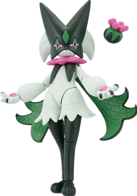 BANDAI Pokemon PLAMO Meowscarada фигурка ПВХ