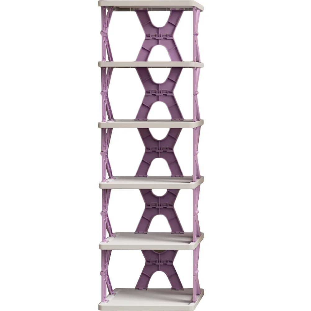 

Shoe Rack Organizer Storage Shoesshelf Kids Entryway Door Cabinet Holder Foldable Folding Vertical Closet Collapsible Shelves