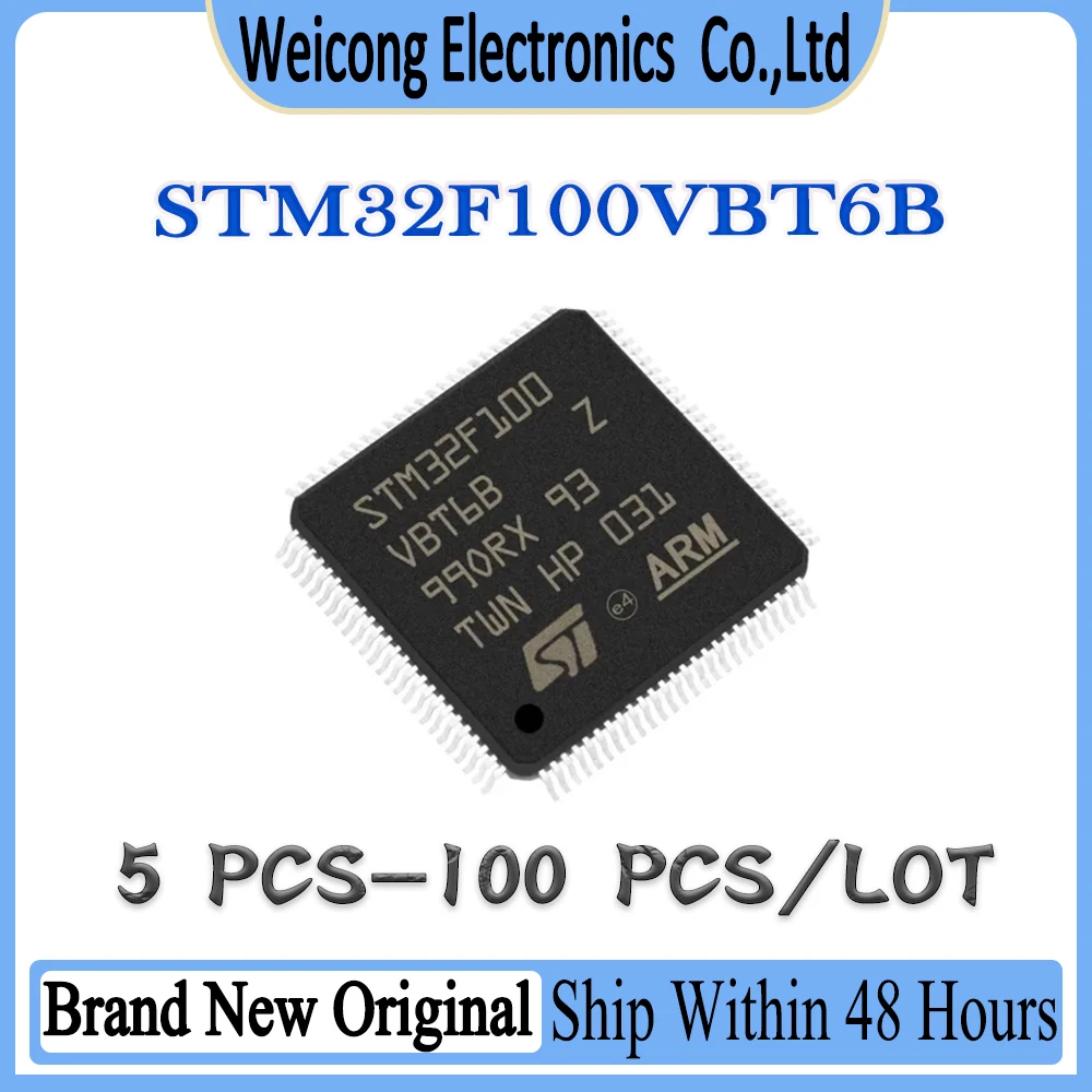 

STM32F100VBT6B STM32F100VBT6 STM32F100VBT STM32F100VB STM32F100V STM32F100 STM32F1 STM32F STM32 STM3 STM ST IC MCU Chip LQFP-100