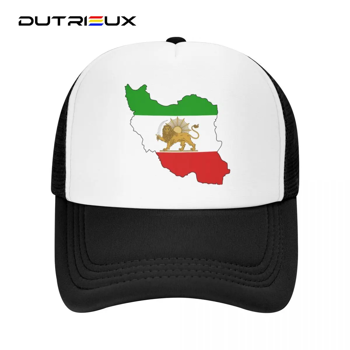 

Бейсболка dutrious с флагом иранской карты, кепка для улицы, для женщин и мужчин, Регулируемая Кепка с львом и солнцезащитным козырьком, Весенняя Кепка-бейсболка