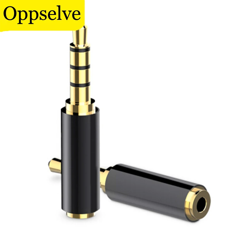 Plug for Cable 2.5 mm Male to 3.5 mm Female Converter Plug 3 5 Jack 3.5mm Audio Stereo Adapter Plug Converter Headphones Adapter