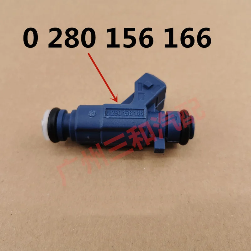 

0280 156 166 Fuel Injector Solenoid Valve Fuel Injection Motor Fuel Spray Nozzle for BYD F3 F0 F6 S6 G3 G6