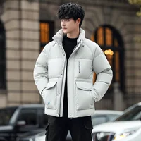 Duck down Jacket Men's New Style Fashion and Handsome Fashion Brand High-End Popular Winter Coat off-Season Clearance