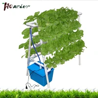 72 Hole Balcony Planting Machine Double-Sided Soilless Vegetable Equipment Hydroponic Automatic Pot Box Pipe Planting Rack