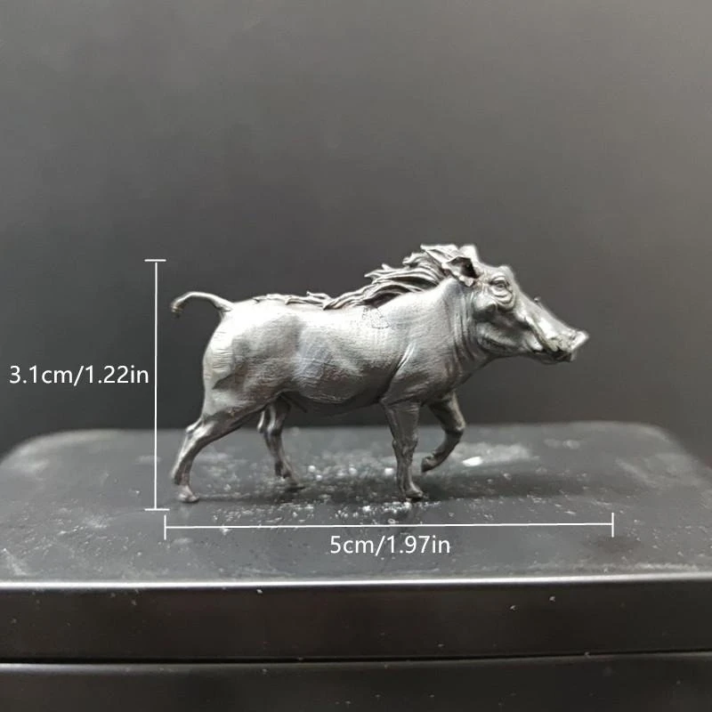 

Статуэтка дикого кабана из меди