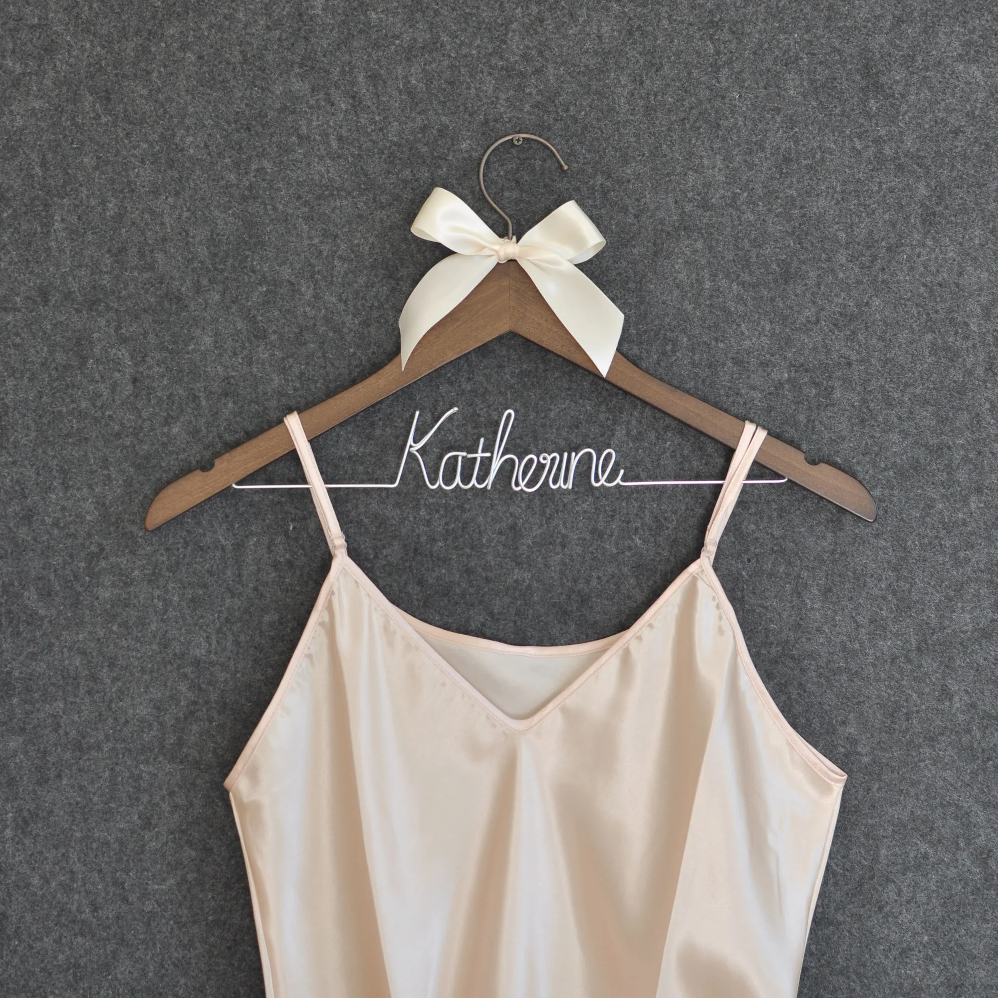 

Personalized Wedding Bridal Bridesmaid Wood Hanger,Customized Name Date ,anniversary Mr&Mrs gift,Bridal Shower Gift ,With Flower