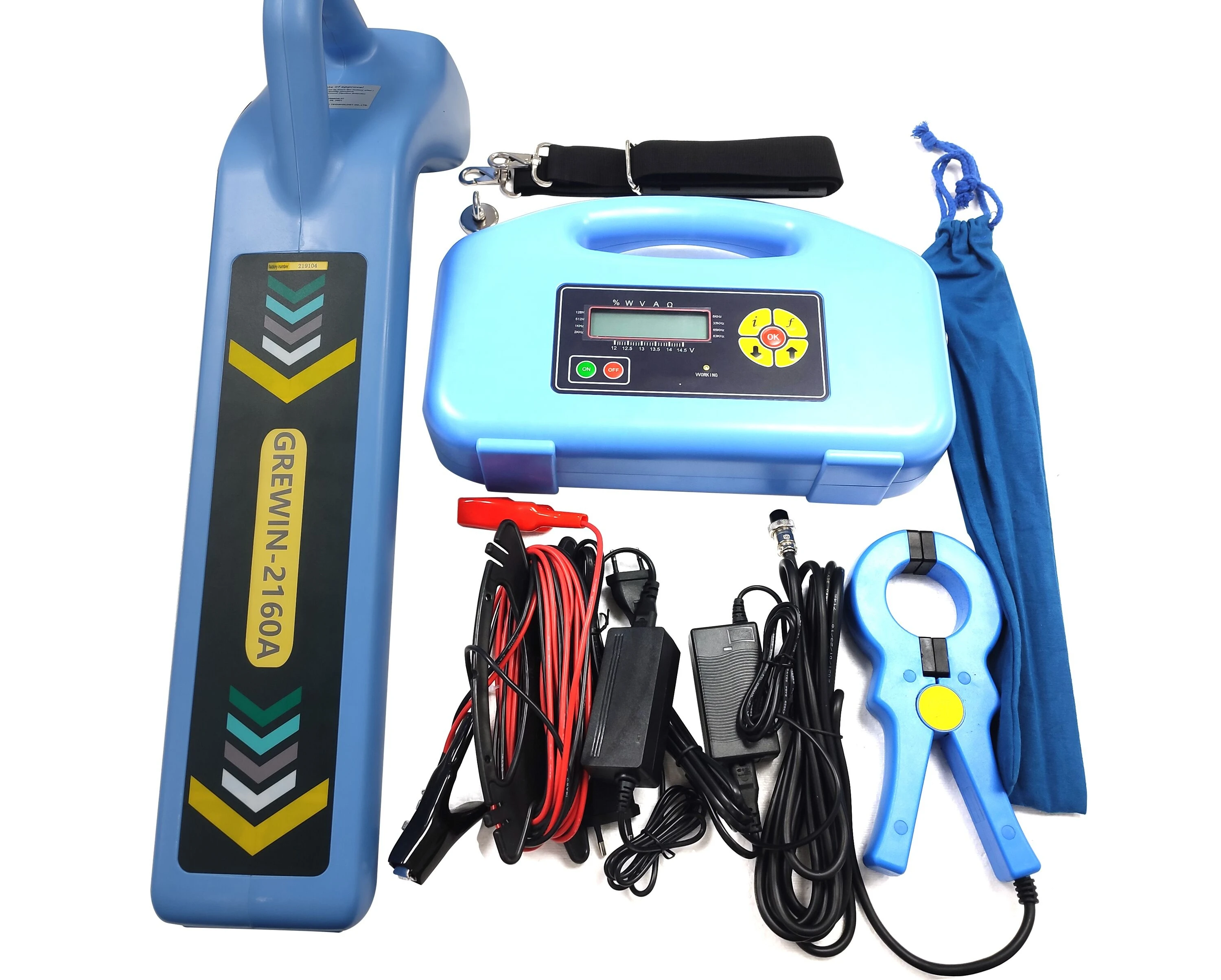 

China Portable Devices Underground Cable Locator And Pipe Finder Electronic Pipe Cable Fault Locator Pipe Detector Tester