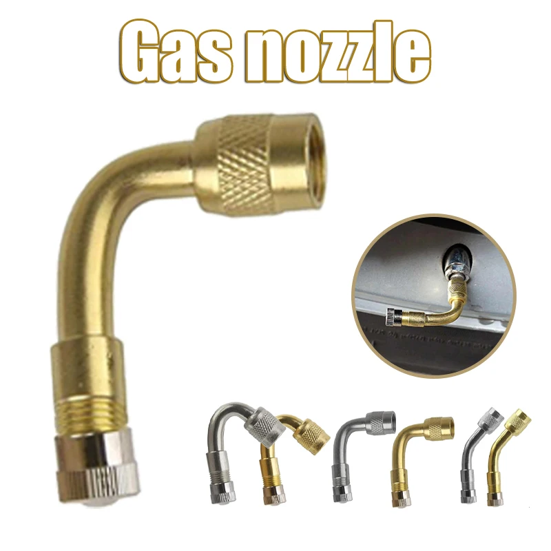 Клапан для шин мотоцикла автомобиля 45/90/135 градусов металлический стержень