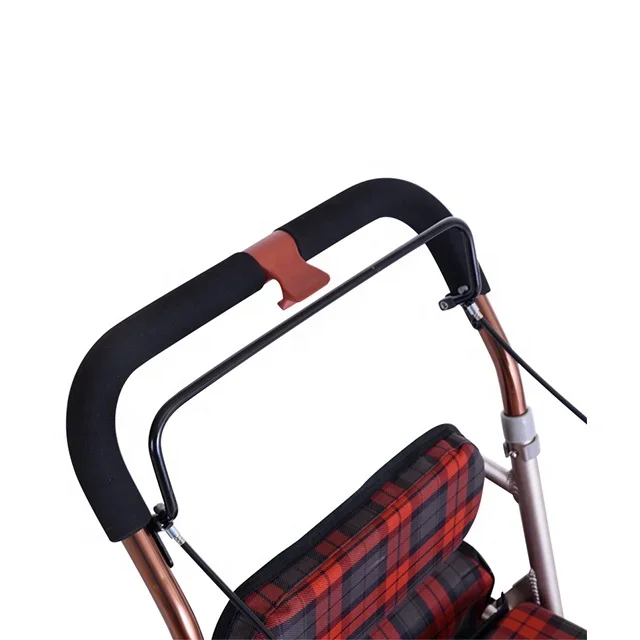 Портативная легкая коляска для покупок алюминиевая Складная регулируемая по