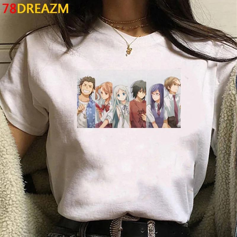 

Japanese Anime Tearful Girl clothes t shirt women print couple japanese plus size white t shirt harajuku kawaii plus size