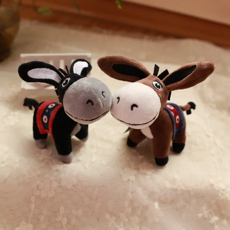 

Симпатичный нежный ароматизированный Ослик брелок плюшевая игрушка рыночный Ослик Креативные украшения мягкий красивый модный подарок на день рождения