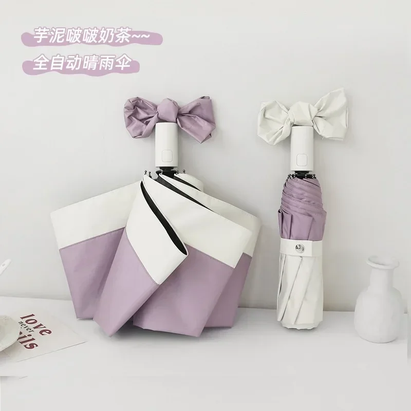 Новый карманный мини-зонт с 8 ребрами анти-УФ-параги солнцезащитный зонт от дождя