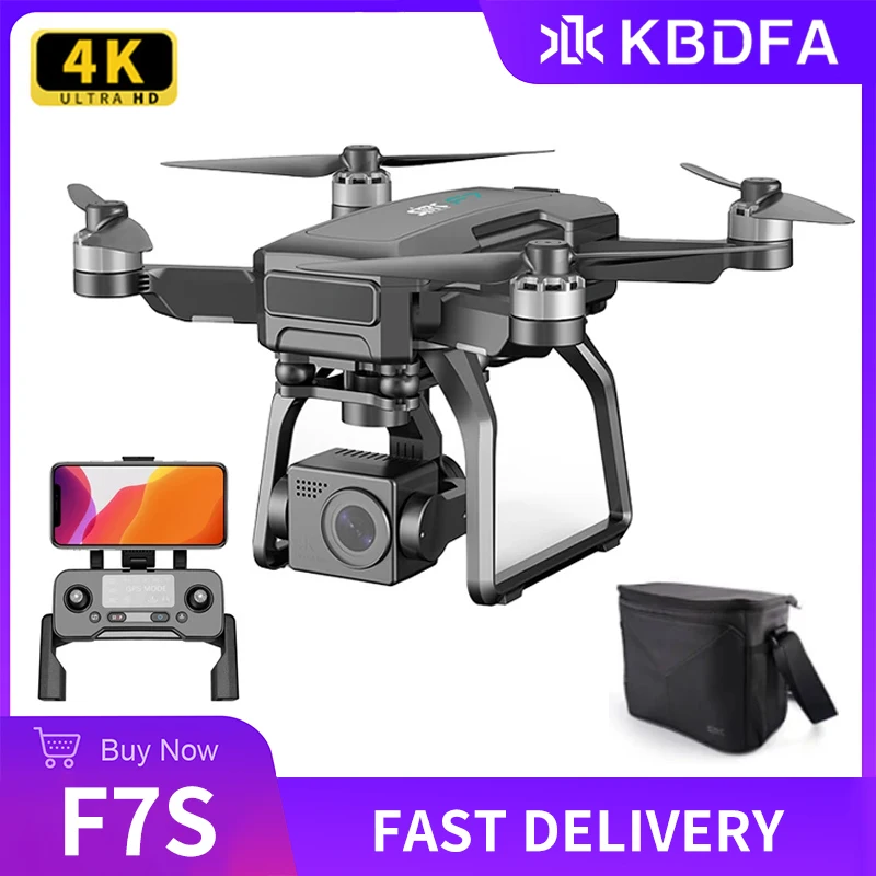 

KBDFA F7S 4K PRO RC Drone With HD Camera 3 Axis Gimbal Aerial Photography 5G GPS Obstacle Avoidance RC Quadcopter Helicopter