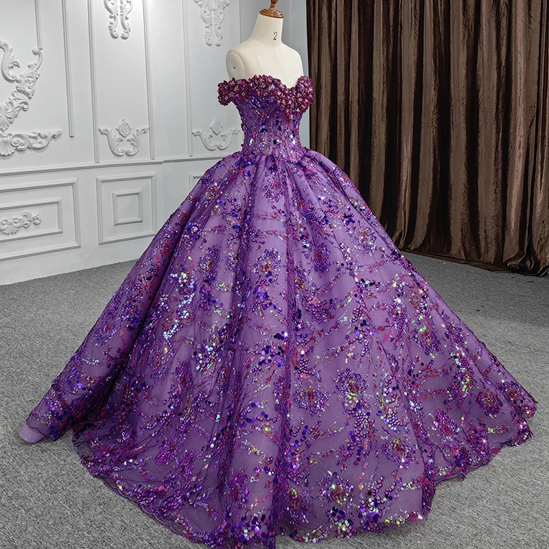 Рисунок 3 - Изысканное Фиолетовое Женское платье