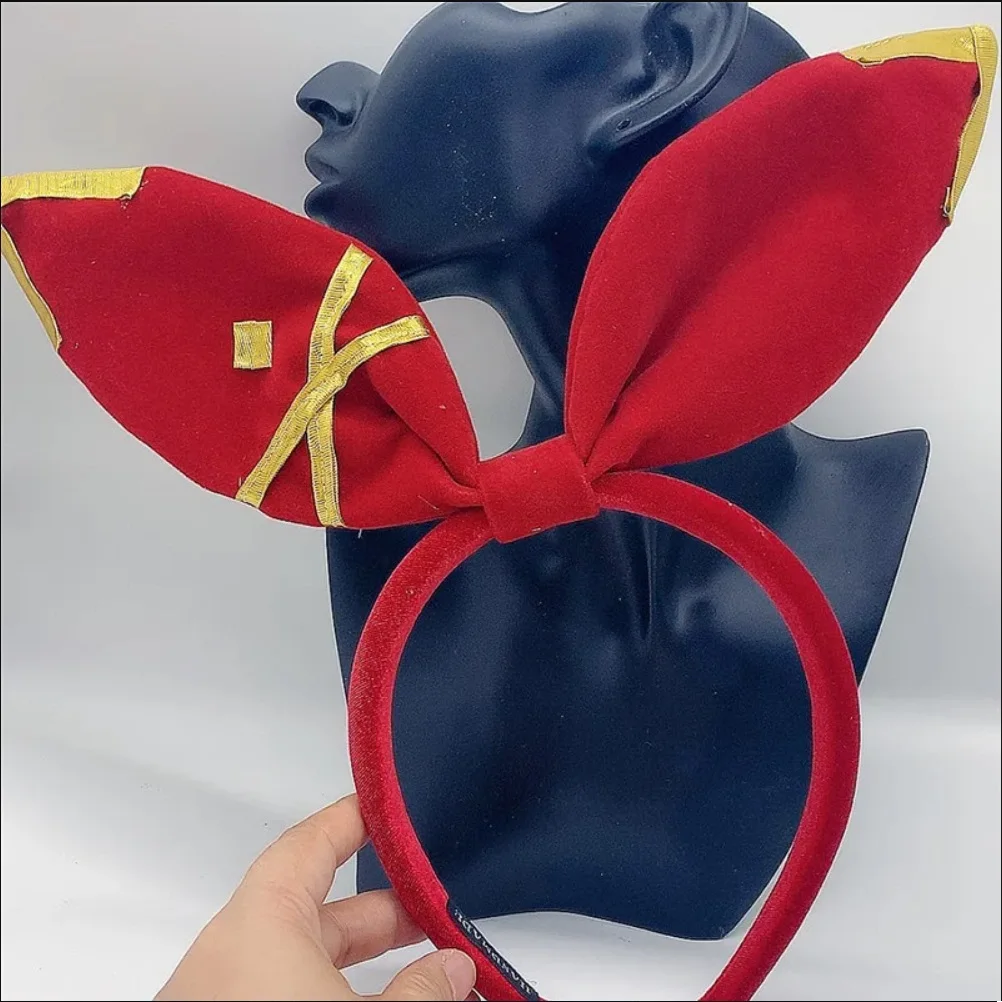 Аниме Genshin ударный Янтарный ободок для волос Косплей Реквизит аксессуары милый