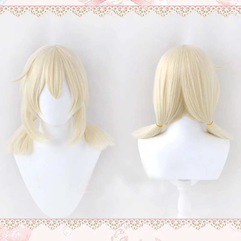 

Game Genshin Impact Cosplay Halloween Klee Cosplay Wig Genshin Impact Klee Cosplay Synthetic Hair + Wig Cap