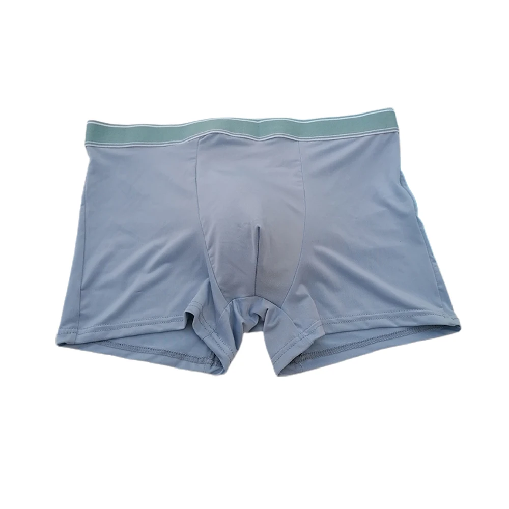 Underwear Men Bulge Pouch Breathable Boxers Comfort Sports Briefs Shorts Trunks Sexy Lingerie Hot Traceless Slip Homme