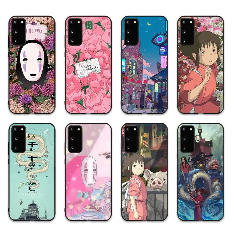 

Anime Spirited Away Totoro Phone Case for Samsung S10 21 20 9 8 plus lite S20 UlTRA 7edge